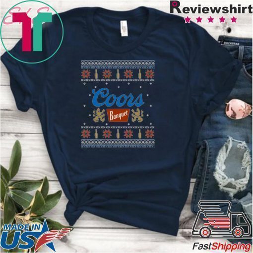 Coors Banquet Beer Sweatshirt Coors Banquet Christmas Ugly T-Shirt