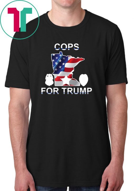 Cops For Donald Trump Shirt 2020 Trump