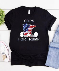 Cops For Donald Trump Shirt 2020 Trump