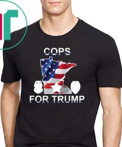 Cops For Trump 2020 Funny T-Shirt