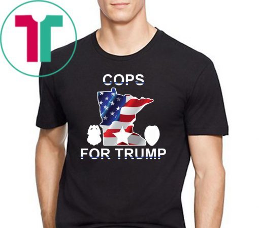 Cops For Trump 2020 Funny T-Shirt