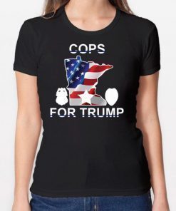 Cops For Trump 2020 Minneapolis T-Shirt vote Trump