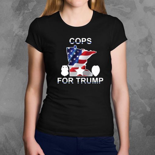 Cops For Trump Minneapolis Police T-Shirt