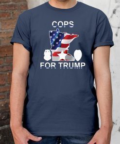 Cops For Trump Minneapolis Tee Shirt