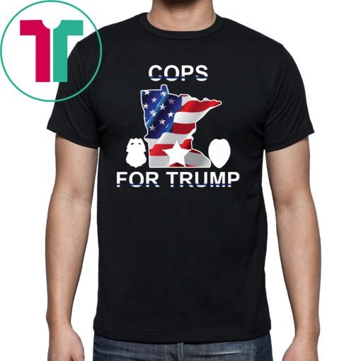 Cops For Trump Minneapolis Tee Shirt