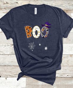 Cute Boo Halloween Costume Spider, Ghost, Pumkin, Witch Hat T-Shirt