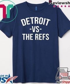 Detroit vs The Refs Unisex T Shirt