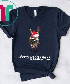 Donkey Merry Kissmyass Christmas Shirt