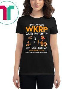 First Annual WKRP Turkey Drop Shirt