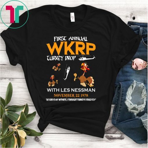 First Annual WKRP Turkey Drop Shirt