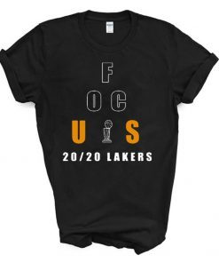 FOCUS 20-20 LAKERS SHIRT