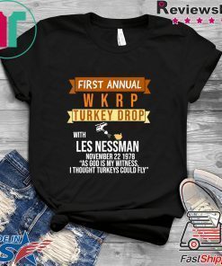 Funny WKRP-Turkey-Drop T-Shirt