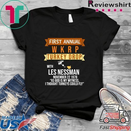 Funny WKRP-Turkey-Drop T-Shirt