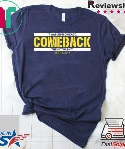 GREEN BAY COMEBACK SHIRT