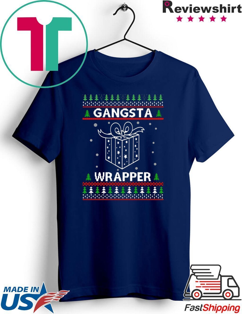 gangsta christmas shirts