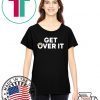Get over it tee trump campaign navy shirt