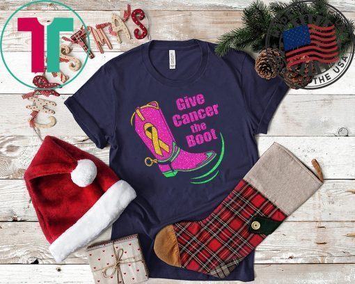 Give cancer the boot breast cancer awareness Shirt