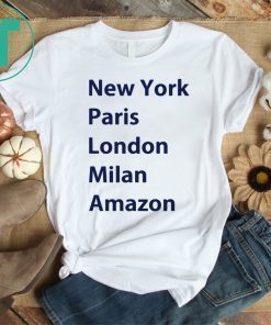 HEIDI KLUM NEW YORK PARIS LONDON MILAN AMAZON 2020 SHIRT