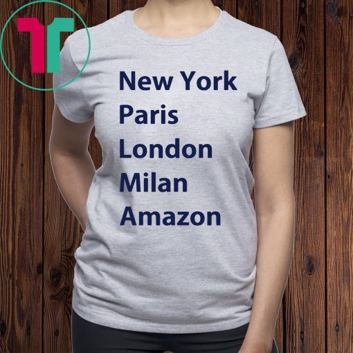 HEIDI KLUM NEW YORK PARIS LONDON MILAN AMAZON 2020 SHIRT