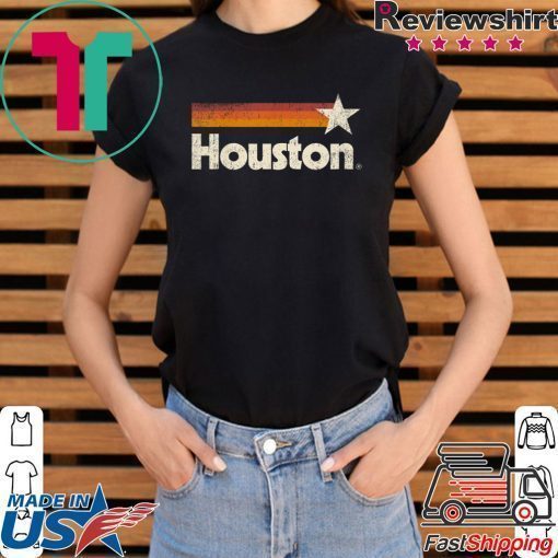 Houston Texas Shirt Houston Strong T-Shirt Vintage Stripes T-Shirt