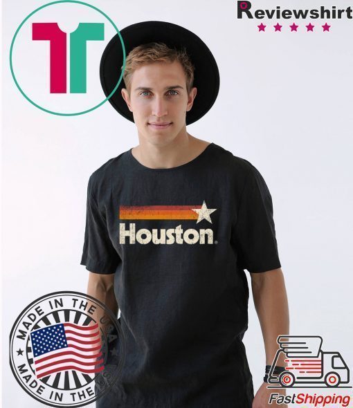 Houston Texas Shirt Houston Strong T-Shirt Vintage Stripes T-Shirt