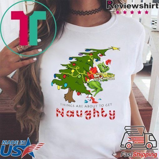 How The Grinch Stole Christmas-Things Are About To Get Naughty T-Shirt