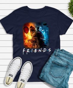 Joker And Pennywise Friends Shirt