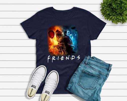 Joker And Pennywise Friends Shirt