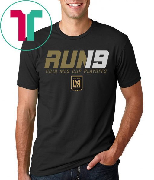 LAFC Los Angeles 2019 MLS Cup Playoffs Bound Run Shirt