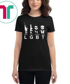 Liberty Guns Bolsonaro Trump LGBT Shirt