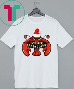 Lobster Santa Claws Christmas Shirt