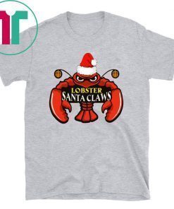 Lobster Santa Claws Christmas Shirt