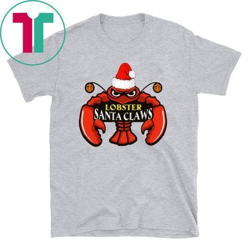 Lobster Santa Claws Christmas Shirt