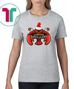 Lobster Santa Claws Christmas Shirt