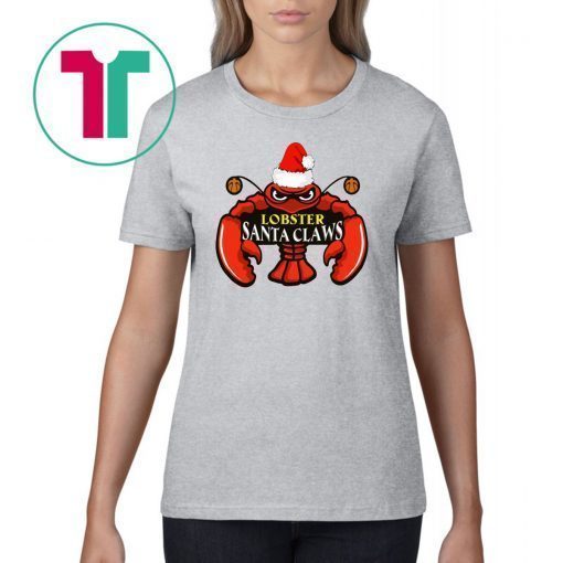 Lobster Santa Claws Christmas Shirt