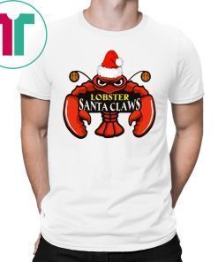 Lobster Santa Claws Christmas Shirt