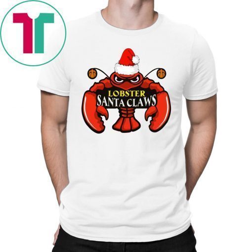 Lobster Santa Claws Christmas Shirt