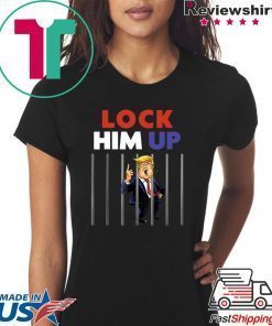 Lock Him Up Anti Trump Political T-Shirt