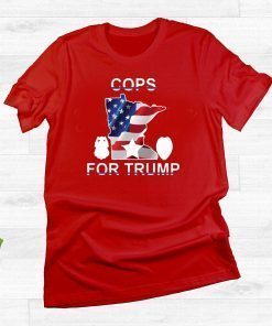 Lt Bob Kroll Cops for Trump 2020 Tee Shirt