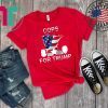 Lt Bob Kroll Cops for Trump 2020 Tee Shirt