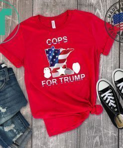 Lt Bob Kroll Cops for Trump 2020 Tee Shirt