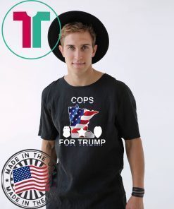 Lt Bob Kroll Cops for Trump 2020 Tee Shirt