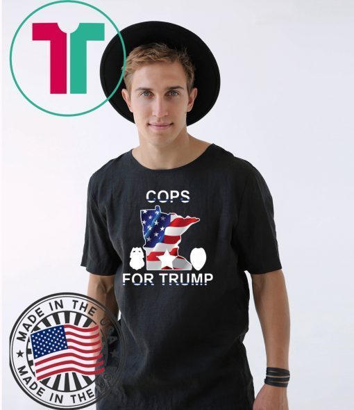 Lt Bob Kroll Cops for Trump 2020 Tee Shirt