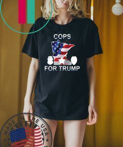 Lt Bob Kroll Cops for Trump 2020 Tee Shirt