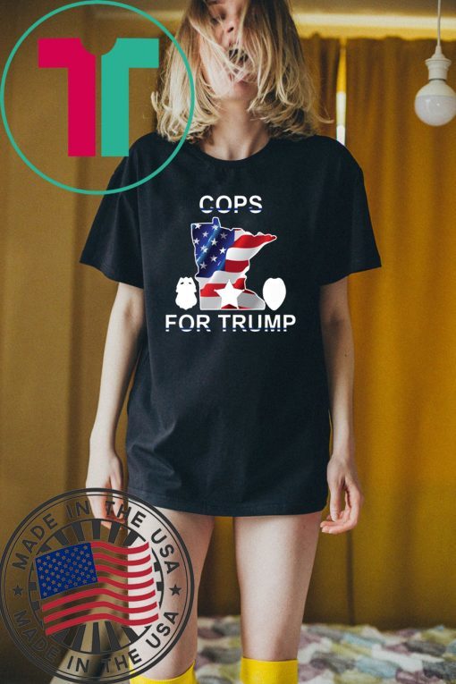 Lt Bob Kroll Cops for Trump 2020 Tee Shirt