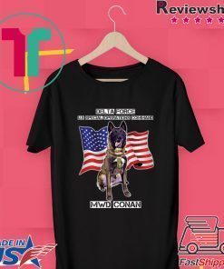 MWD Conan Delta Force Special Operations Command US Flag Shirt