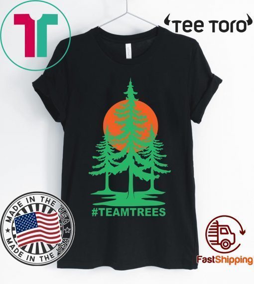 Mr Beast Team Trees Shirt - Offcial Tee