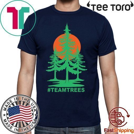 Mr Beast Team Trees Shirt - Offcial Tee