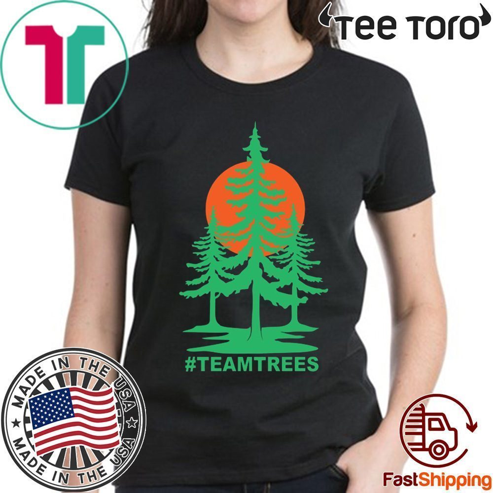 Mr Beast Team Trees Shirt - Offcial Tee - ShirtsMango Office