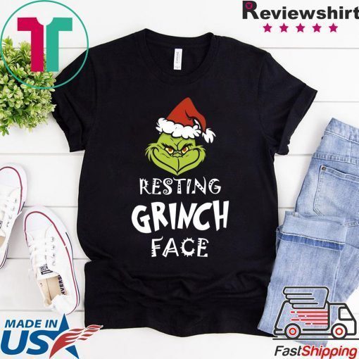 Mr grinch Resting Grinch Face T-Shirt